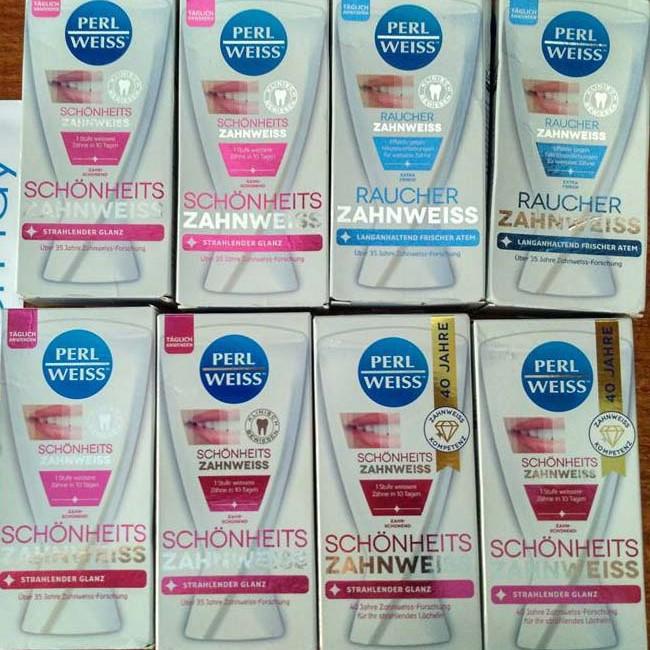 Kem đánh răng perl weiss - siêu tẩy trắng răng, an toàn tuyệt đối - 50ml- hàng đức