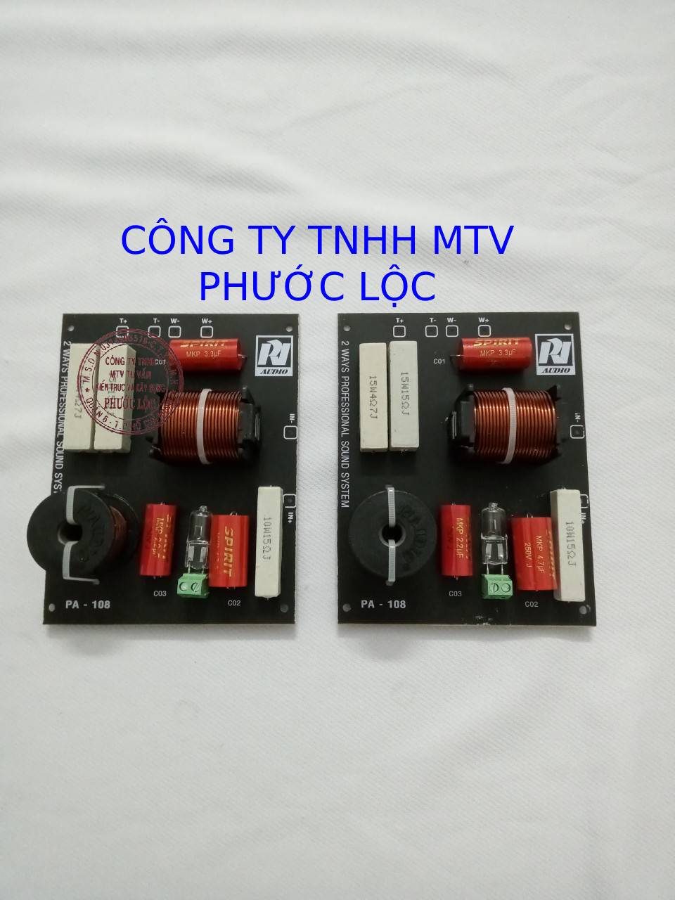 Mạch phân tần 2 ways –1 cặp