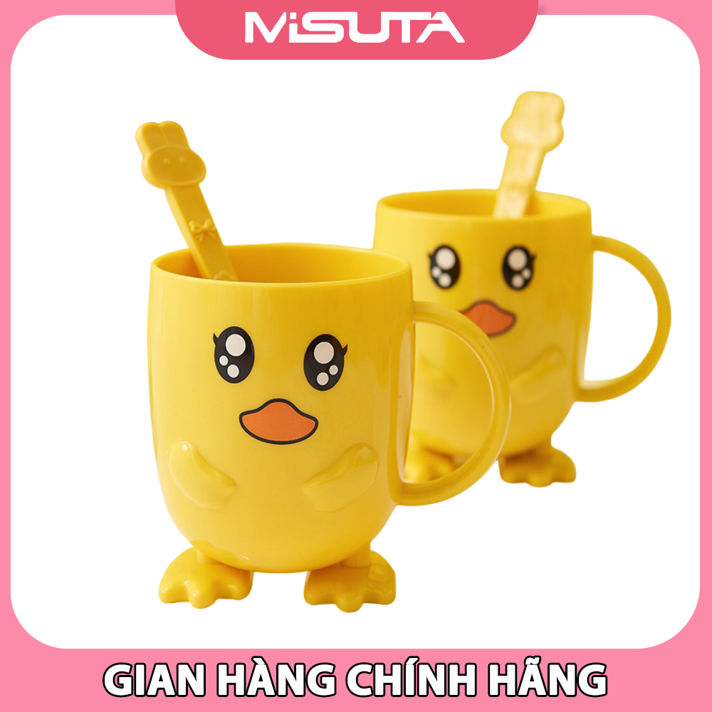 Cốc uống nước cho bé hình vịt vàng đáng yêu ngộ nghĩnh