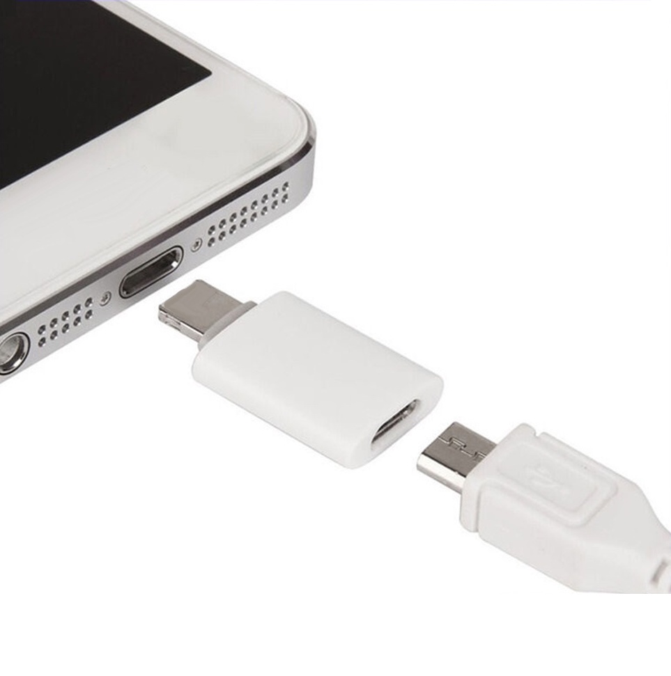 Đầu Chuyển Đổi Otg Mini Sang Micro Usb Cho Iphone Android