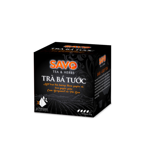 Trà savo bá tước - hộp 12 gói x 3g