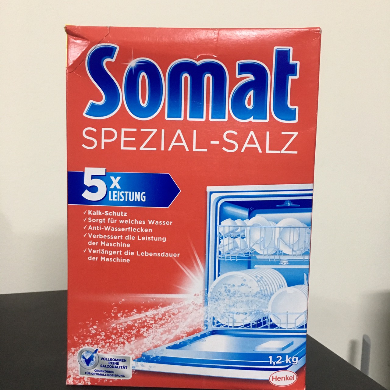 Muối rửa bát Somat 1,2kg Hàng Đức