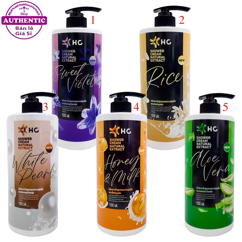 Sữa Tắm HC Hương Nước Hoa Chiết Xuất Thiên Nhiên THÁI LAN