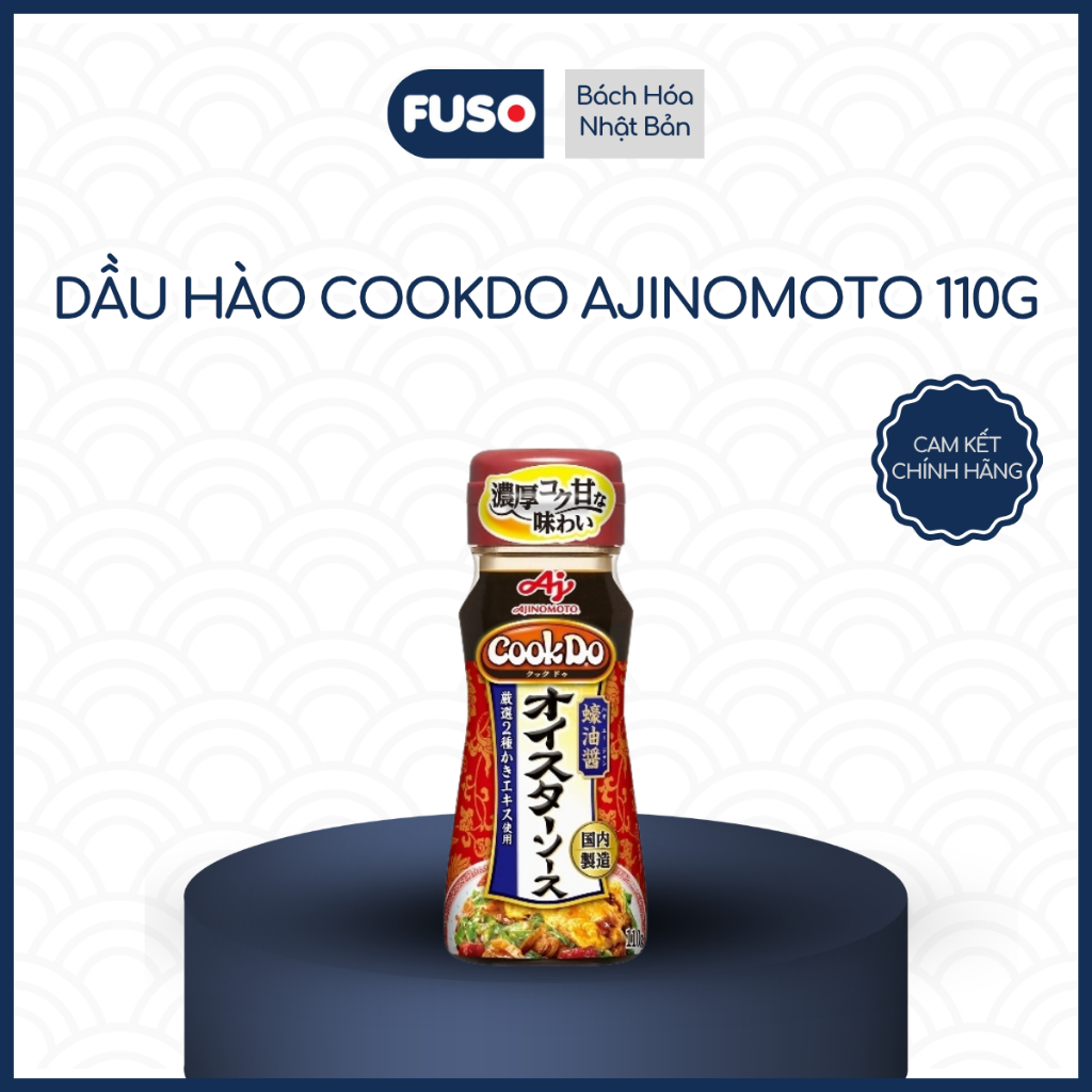 Dầu Hào Cook Do Ajinomoto (110g) – Chiết Xuất Hào Nguyên Chất, Cho Món Ăn Đậm Đà Chuẩn Vị