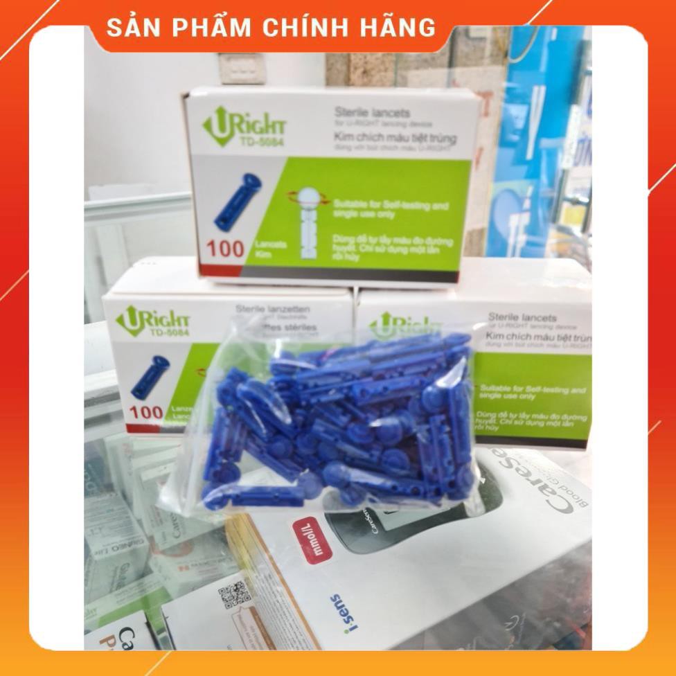 Hộp 100c Kim chích máu Uright
