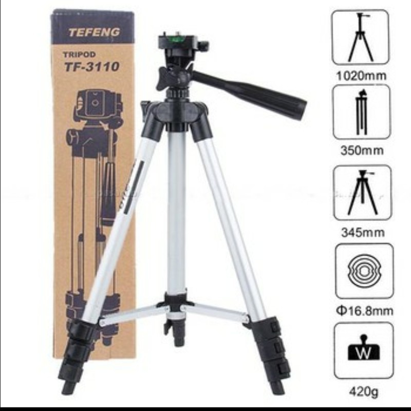 Giá đỡ tripod 3 chân 3110 - 3120 dùng cho livestream điện thoại..