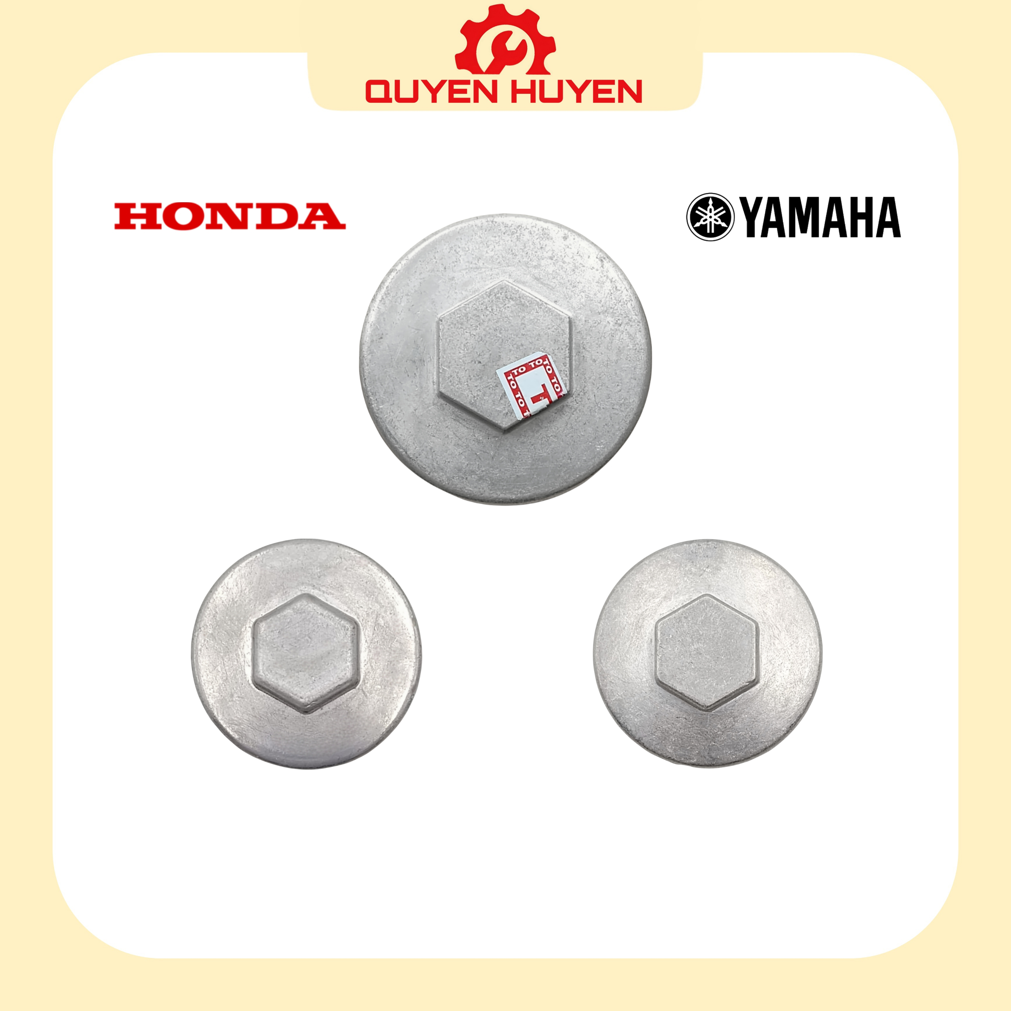Bộ nắp đậy Supap xe máy Honda, Yamaha - Nắp cò - Gioăng xupap Dream, wave, future, jupiter, sirius