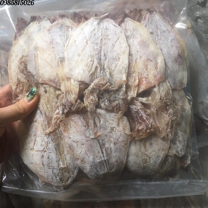 10 con mực khô ngon y hình