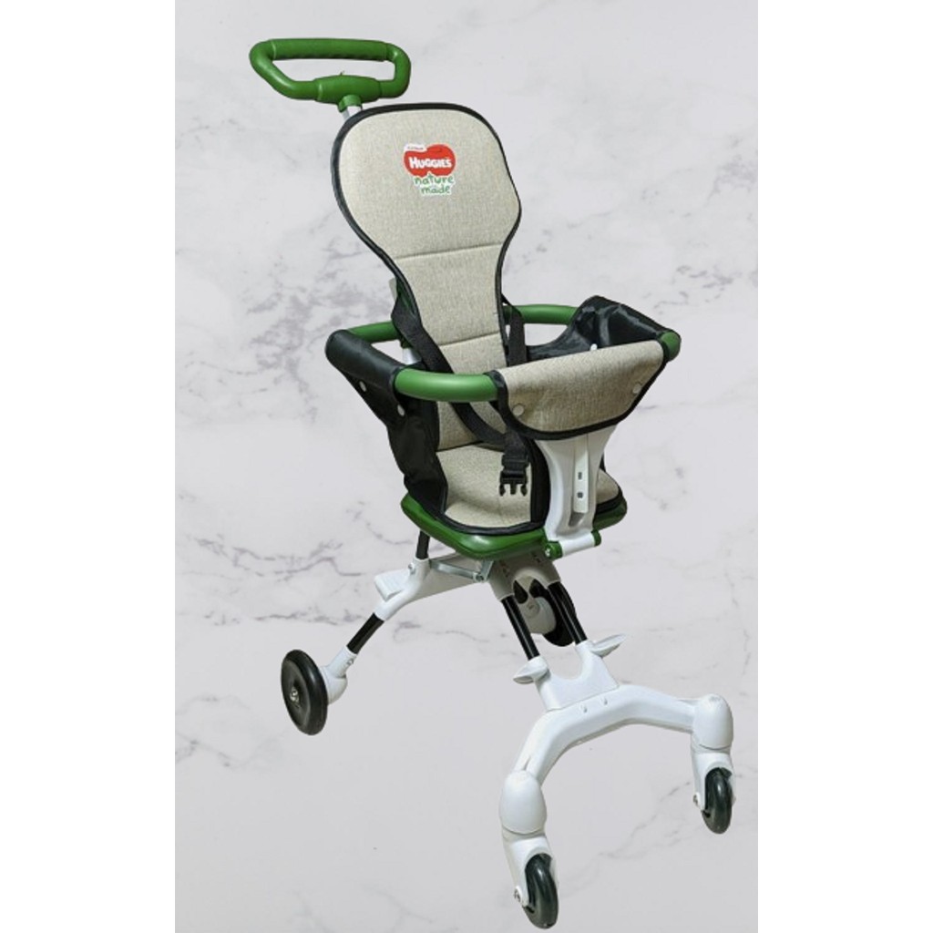 XE ĐẨY DU LỊCH HUGGIES NATURAL GẤP GỌN ĐƯỢC - hàng quà tặng của hãng Huggies
