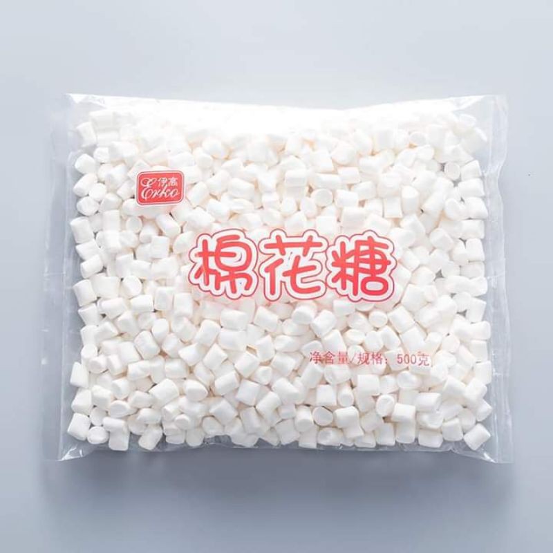 Kẹo Marshmallow trắng làm kẹo Nougat 500g