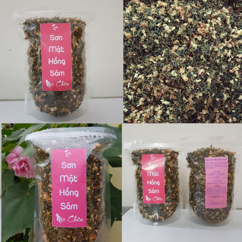 Trà sơn mật hồng sâm xứ mộc trà sơn mật hồng sâm mộc châu