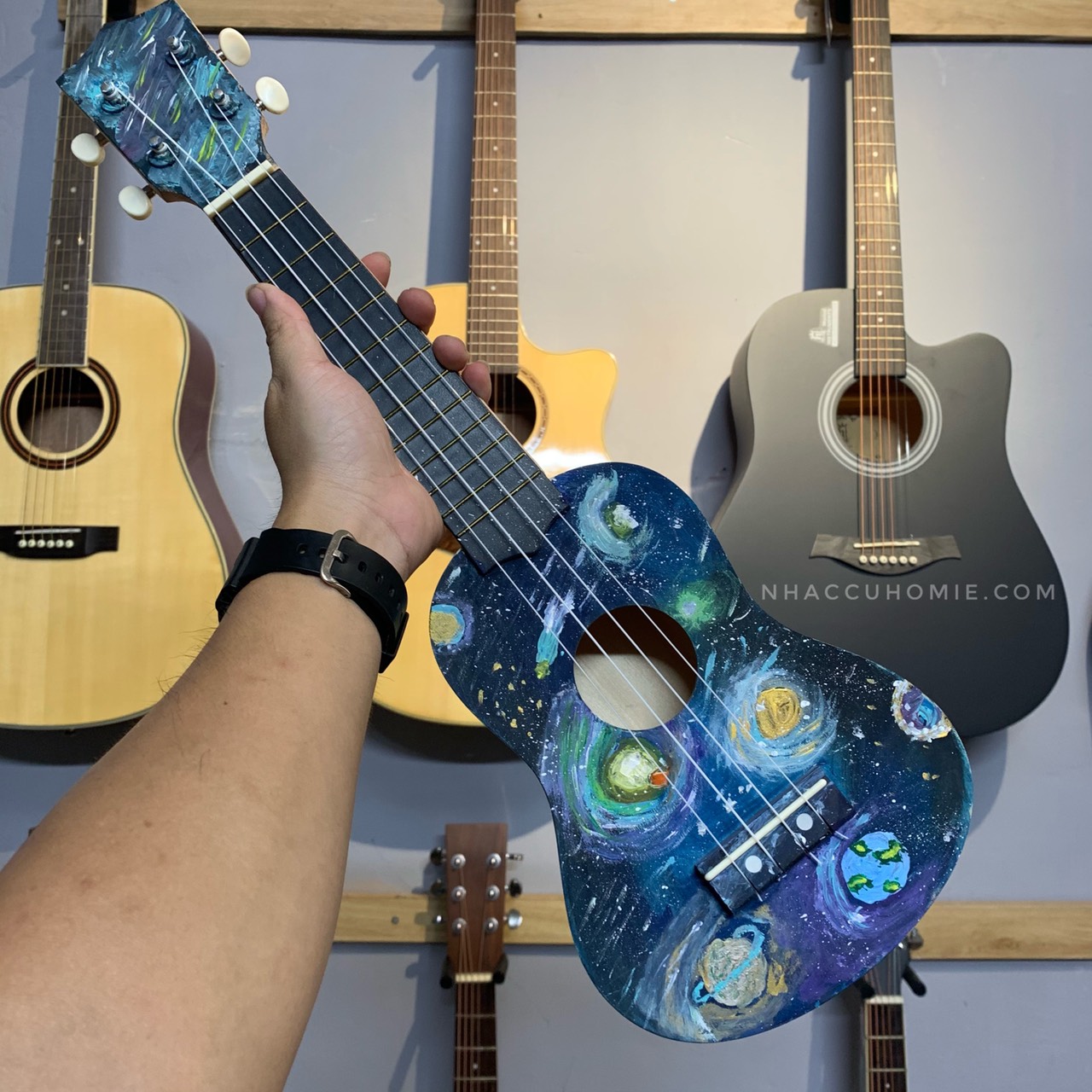 Đàn ukulele soprano 21inch galaxy ht