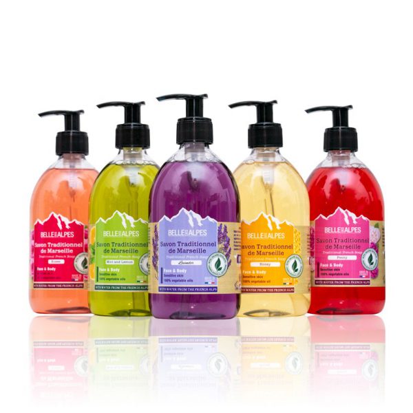 [HCM]Sữa tắm Tinh dầu Organic Pháp Belle Des Alpes