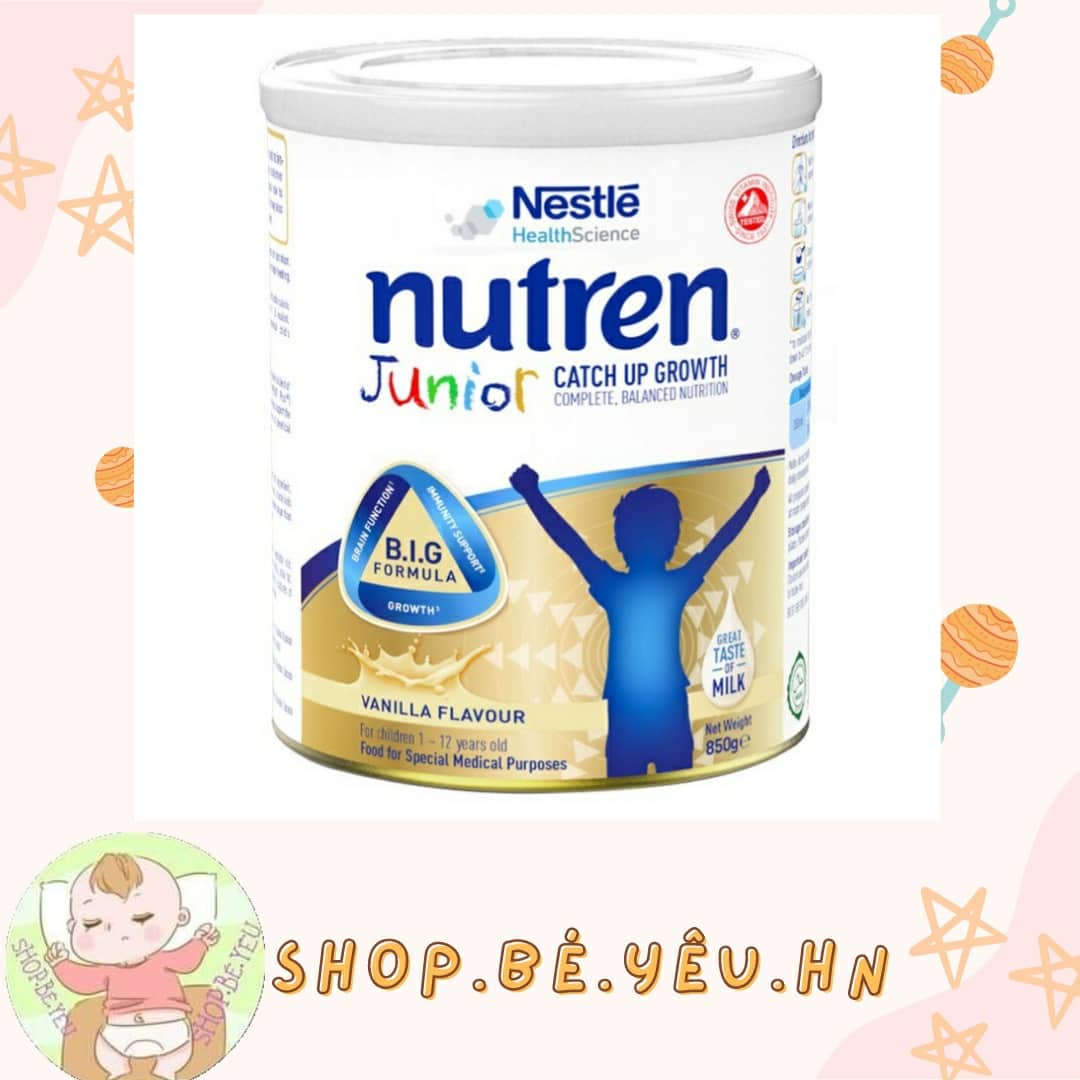 Sữa bột Nutren Junior 850g