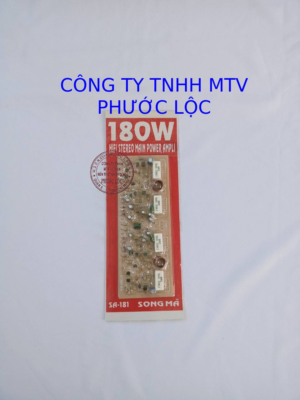 MẠCH CÔNG SUẤT AMPLY 4 SÒ 180W -2 KÊNH