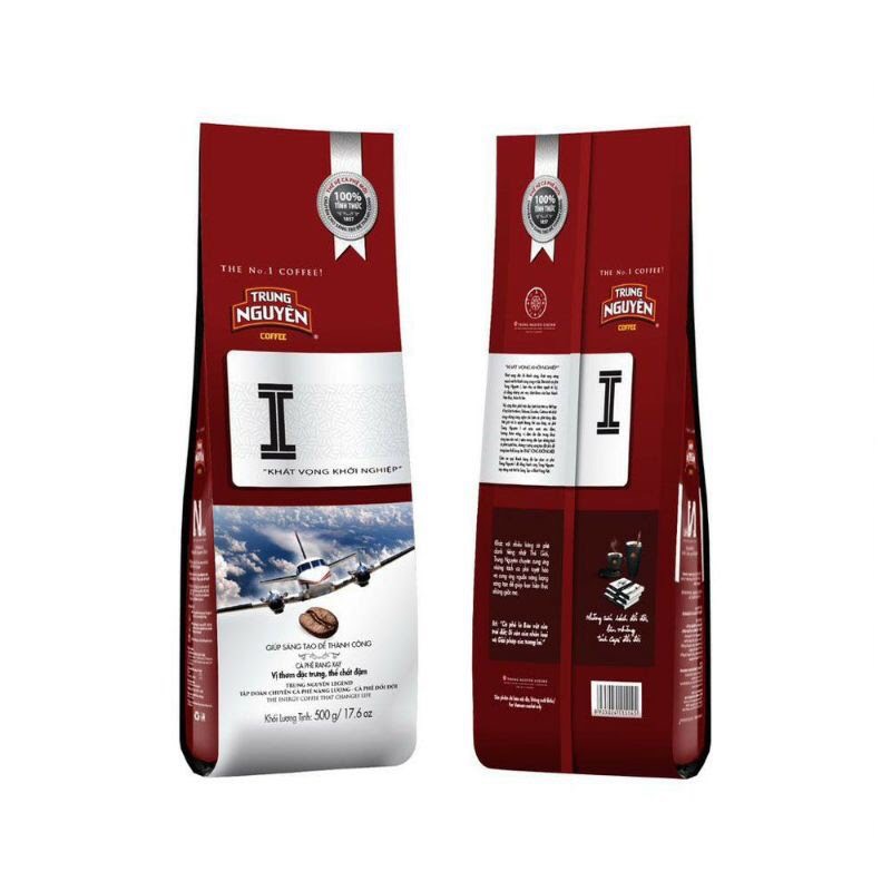 Cà phê rang xay I (Khát vọng) - Trung Nguyên Legend - Bịch 500gr