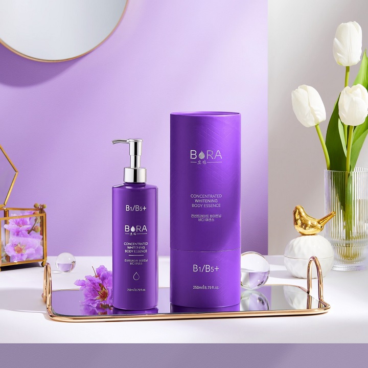 Bora - kem dưỡng trắng toàn thân vitamin body cream 250ml