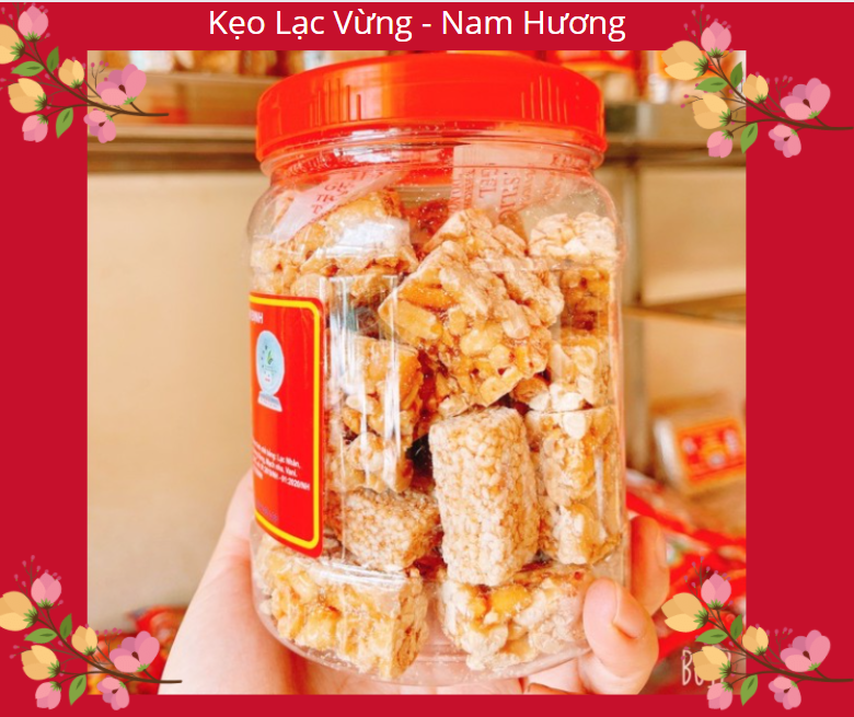 KẸO LẠC VỪNG , sìu châu ❤️NGON❤️ cực giòn siêu ngon 500 gr/ KẸO SÌU CHÂU ĐẶC SẢN NAM ĐỊNH