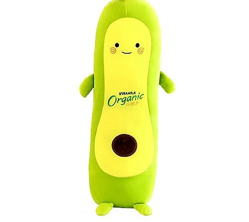 [HCM]Gối Ôm Thú Nhồi Bông Hình Quả Bơ Dài Đáng Yêu - HÀNG KM ORGANIC CỦA VINAMILK