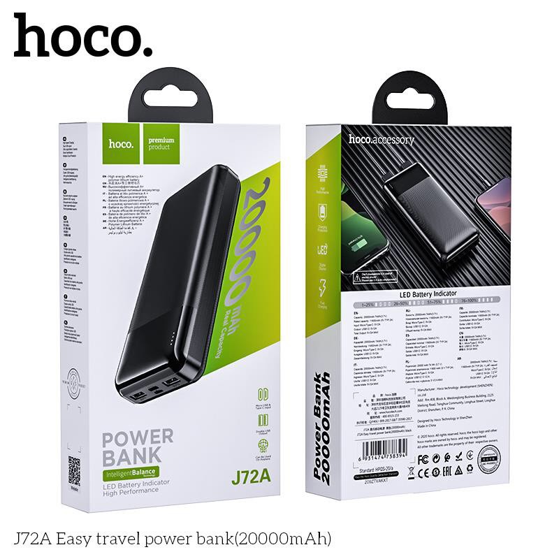 Pin dự phòng hoco 20.000mah , pin dự phòng dung dượng lớn siêu trâu pin , pin dự phòng hoco sạc nhanh 5a , sạc dự phòng chinh hang.