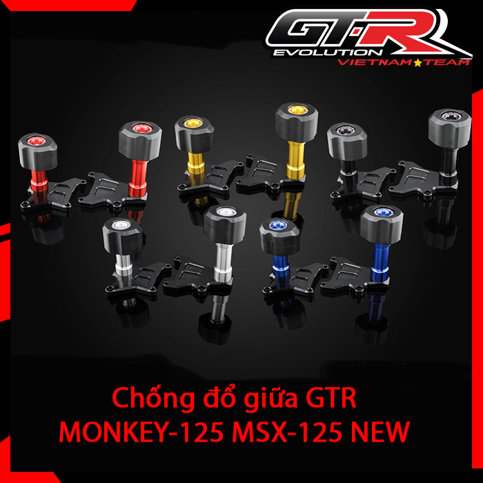 Chống đổ giữa gtr monkey125 msx125 new sf