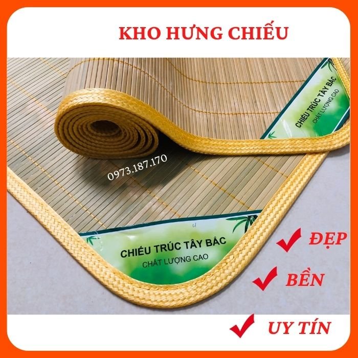 Chiếu trúc Tây Bắc I Chiếu nan hàng đẹp I Đủ kích thước , đủ size giường
