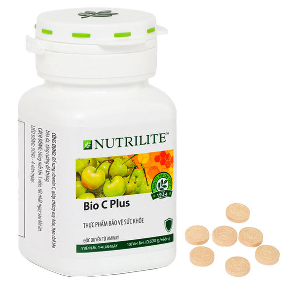 Nutrilite Bio C Plus, hỗ trợ bổ sung Vitamin C tăng cường sức đề kháng