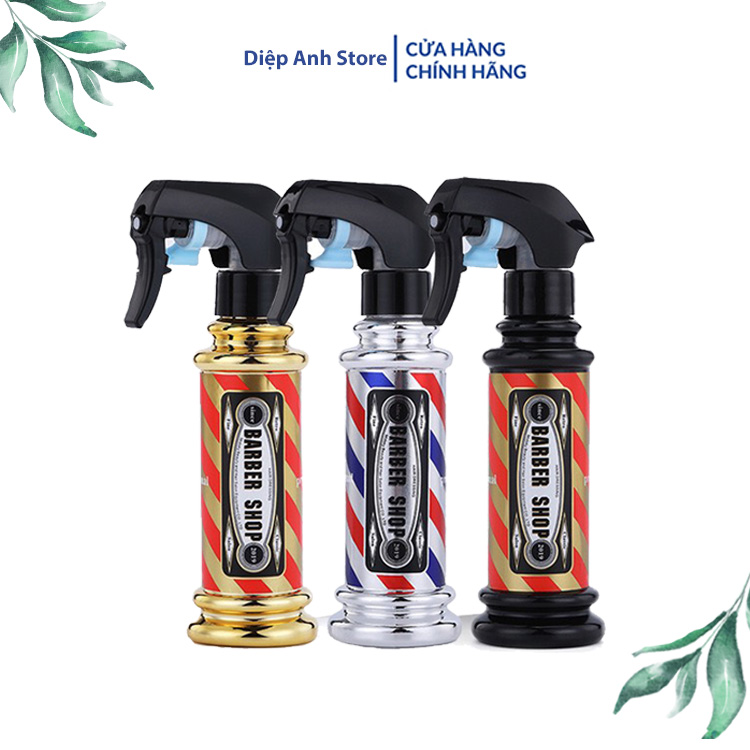 Bình xịt nước cắt tóc barber 200ml