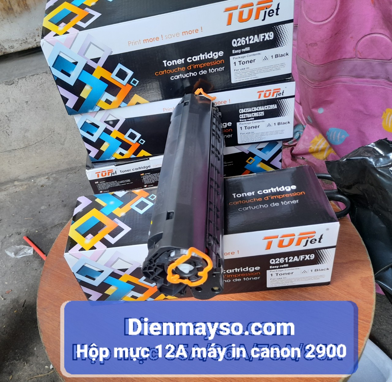 [HCM]Hộp Mực máy in LaserJet Hp 1010 1020 1022 1018 3050 3015-M1005 1319F 3020 3052 3055 3030