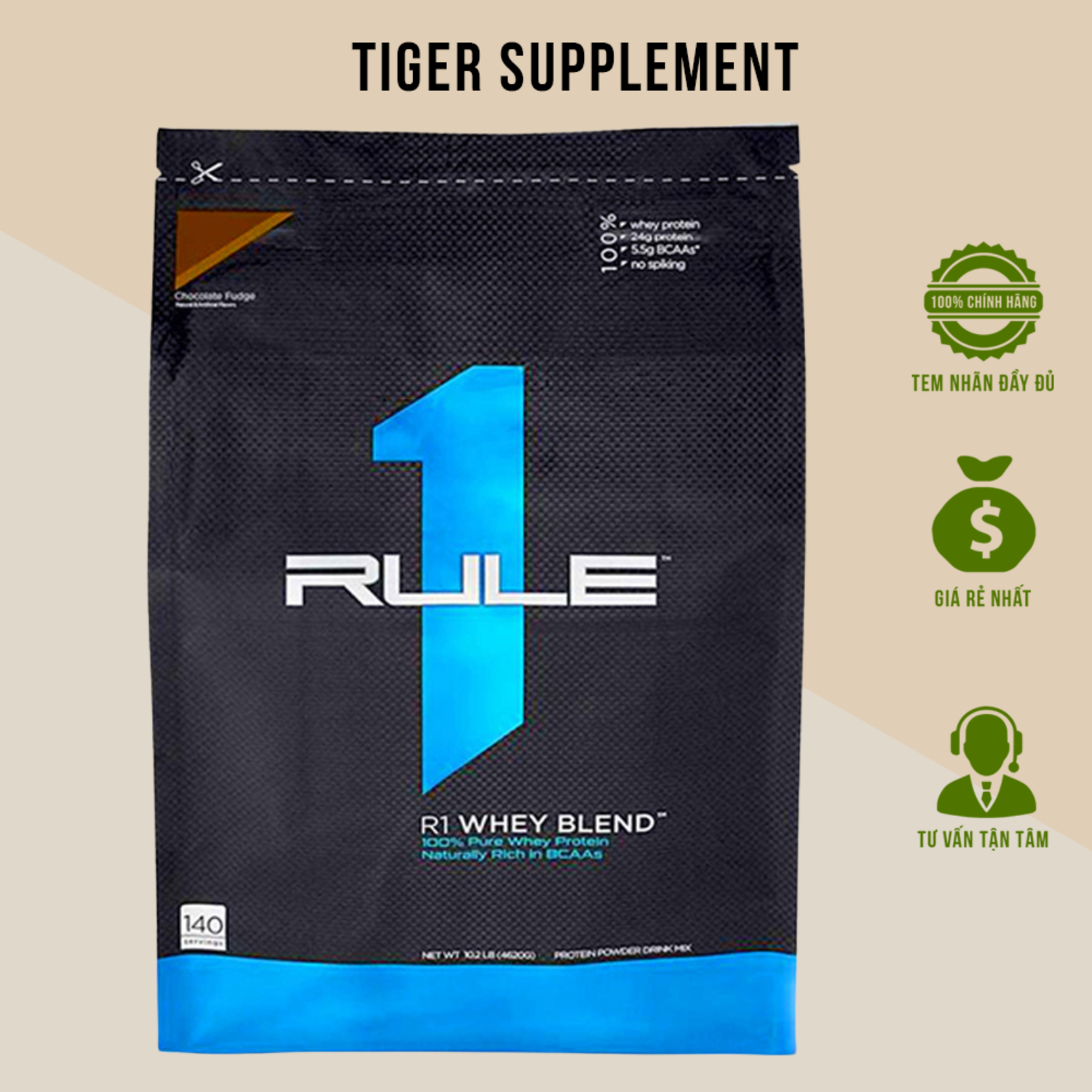 Rule 1 whey blend 10lbs - sữa tăng cơ nạc rule one protein r1