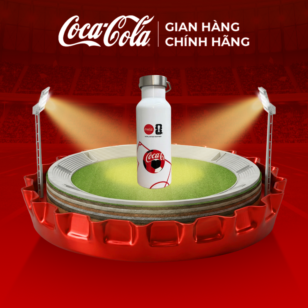 [GRO GIFT] Bình Giữ Nhiệt Phiên Bản FFWC Coca-Cola Sale 8.8 Coca-Cola Chính Hãng_LD