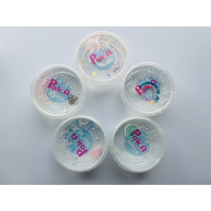 Pok.A Slime Clear Slime Collection - chất slime trong
