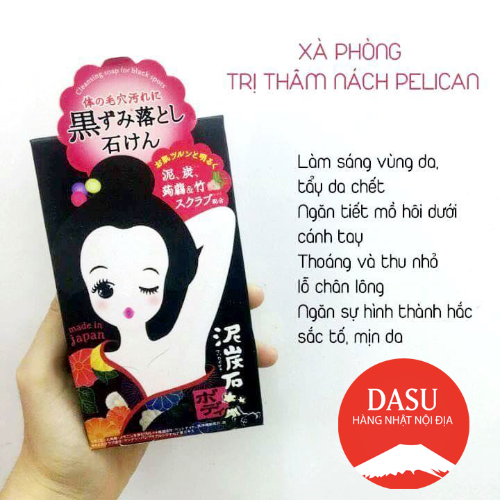 Xà Phòng Thâm Nách Pelican nội địa Nhật Bản