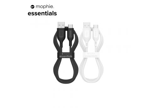 Cáp USB-A to USB-C mophie Essentials 1M White - 409912190
