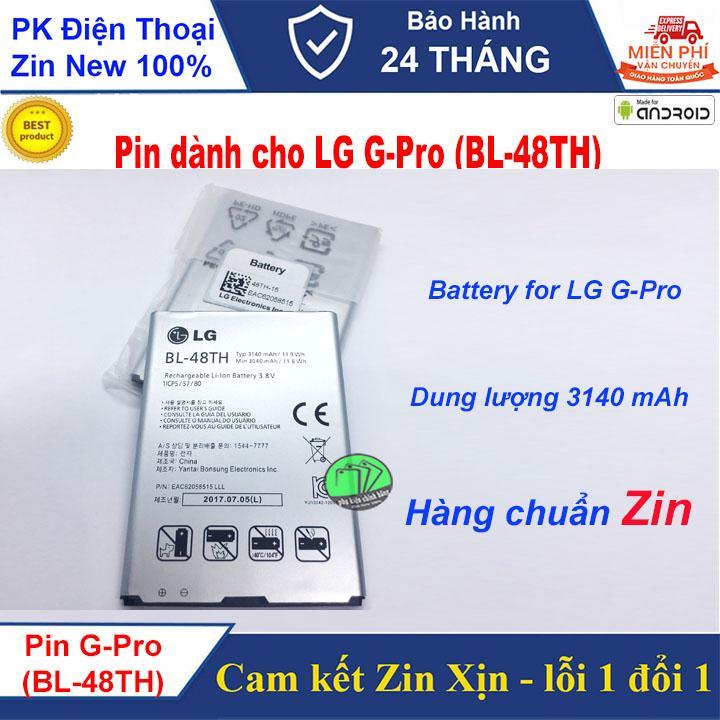 Pin lg g pro dung lượng 3140mah chuẩn zin xịn -bh 12 tháng