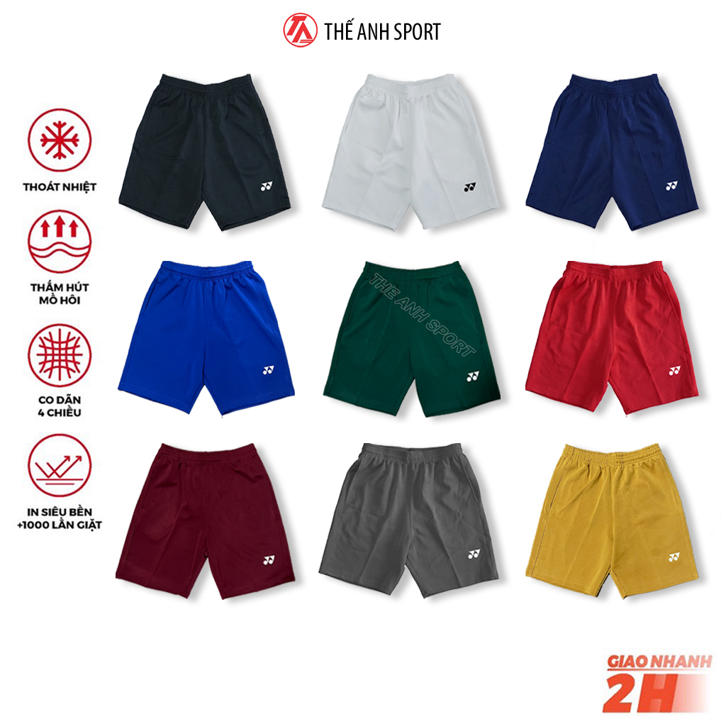 [Hoàn tiền MAX] Quần cầu lông, quần Yonex chất liệu cao cấp co giãn 4 chiều