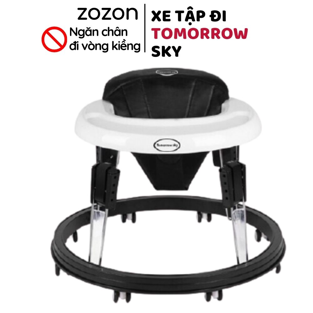 Xe tập đi cho bé Tomorrow Sky chống chân đi vòng kiềng chữ O chống lật đa năng trẻ từ 8-18 tháng Zozon phân phối