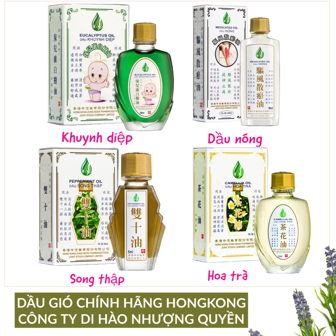 Dầu Hongkong Di Hào nhượng quyền hongkong chính hãng