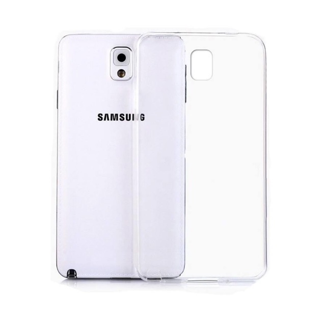 Ốp dẻo silicon trong suốt ss note 3