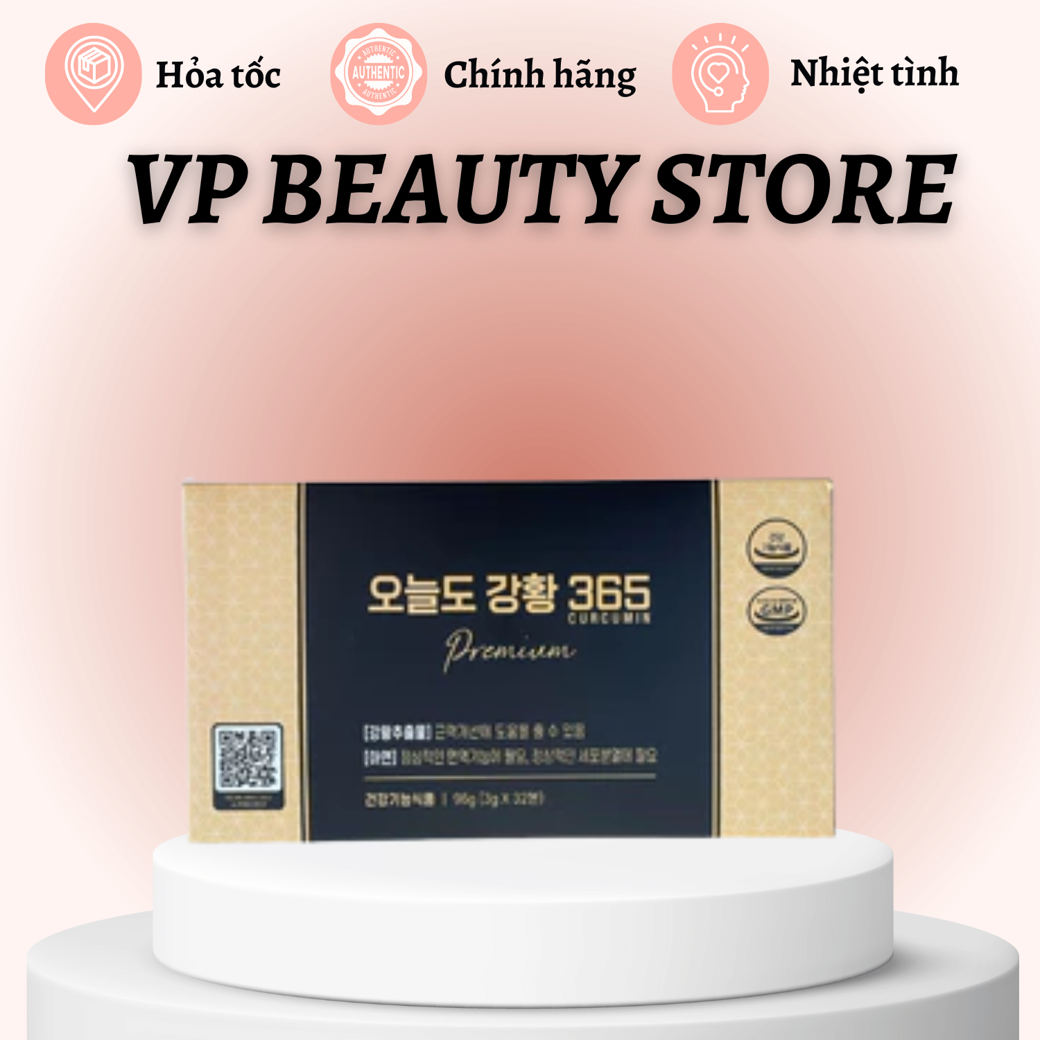 Nghệ Nano Curcumin 365 Hàn Quốc bản nâng cấp Ji Chang Wook - hộp 32 tép
