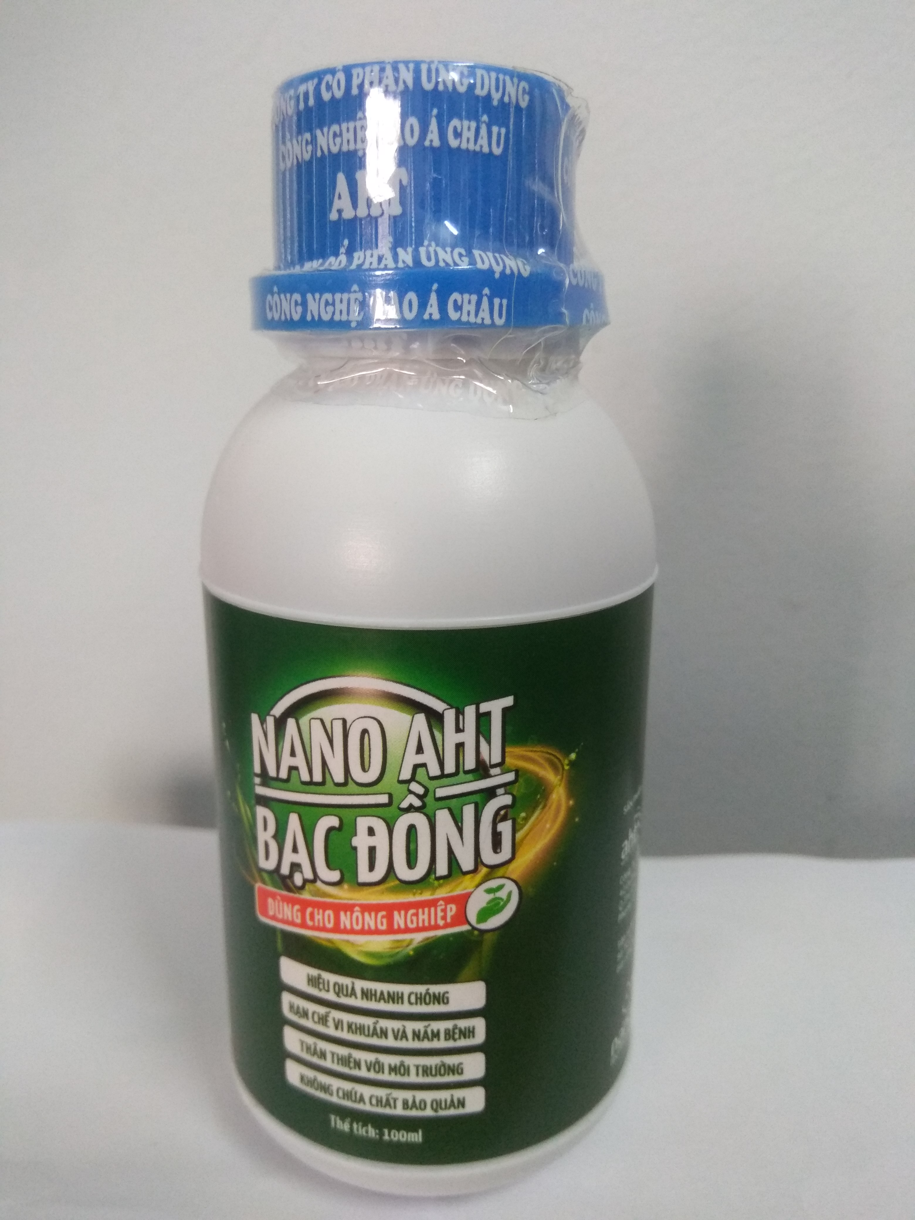 [HCM]Phân bón lá AHT bạc đồng hạn chế vi khuẩn và nấm bệnh cho cây trồng - chai 100ml