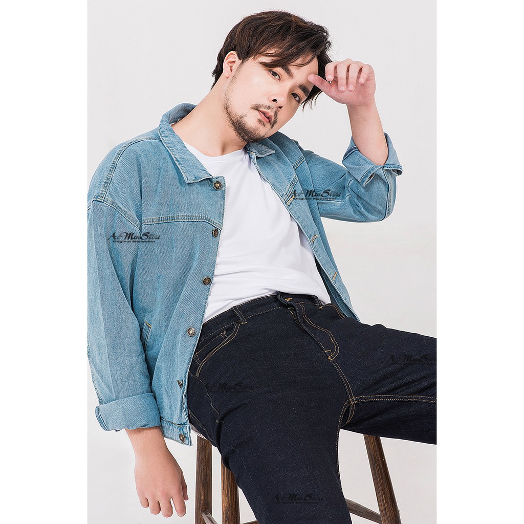 ROUTINE Quần jean nam slim fit mẫu mới 2020 thời trang nam Musland