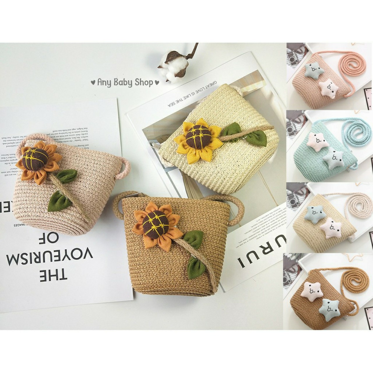 TÚI CÓI HOA CHO BÉ XINH SẮN CHO BÉ