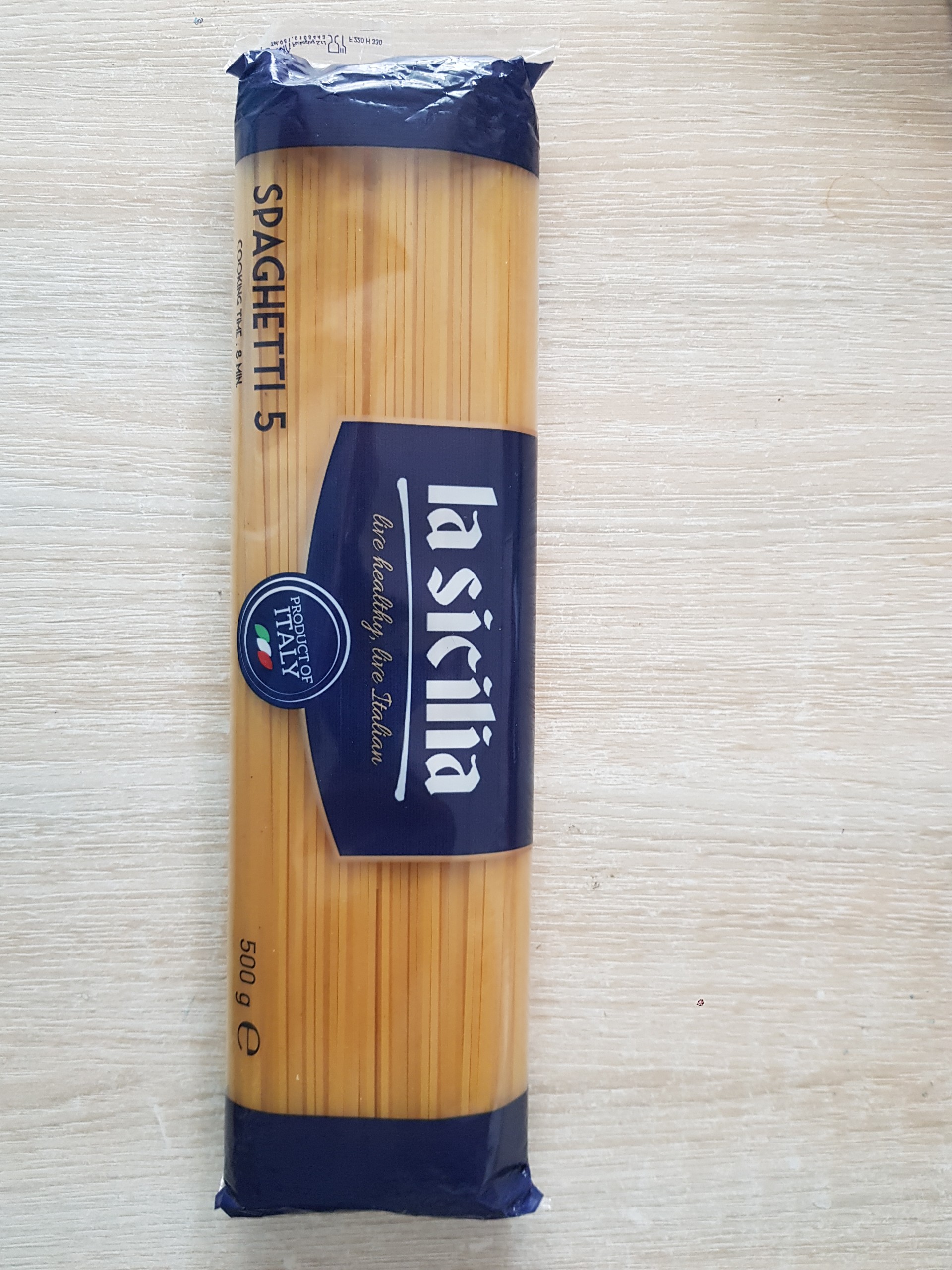 Mì Ý La sicilia Spaghetti số 5 500g