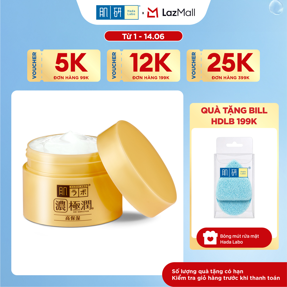 Kem dưỡng ẩm dạng gel Hada Labo Koi-Gokujyun Perfect Gel 100g