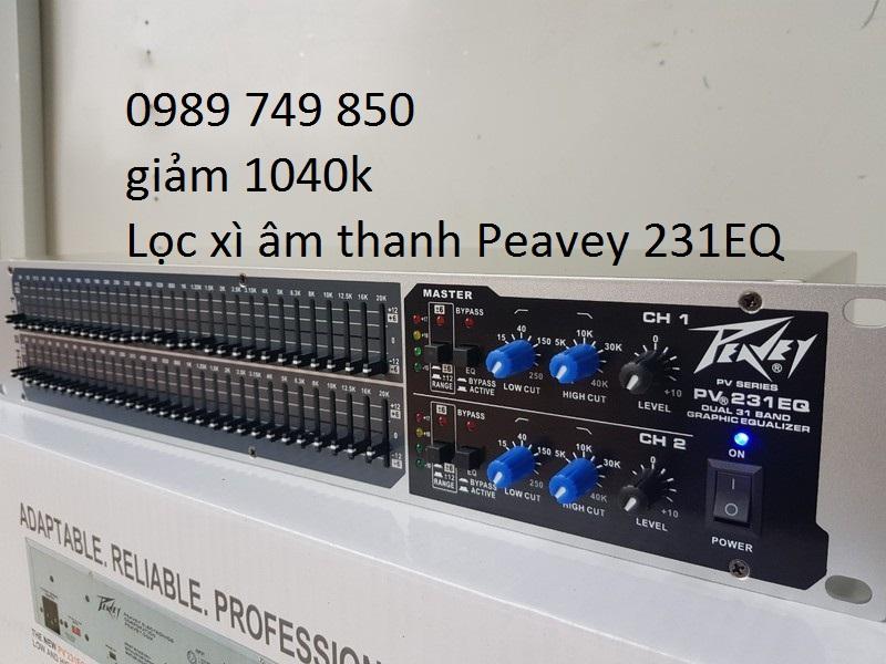Lọc xì âm thanh Peavey 231EQ