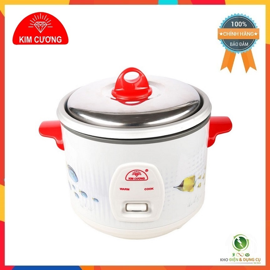 NỒI CƠM ĐIỆN 1.2 LÍT KIM CƯƠNG 1.2L NẮP RỜI