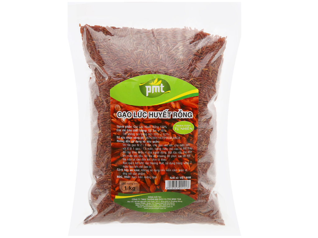 GẠO LỨT HUYẾT RỒNG PMT 1KG