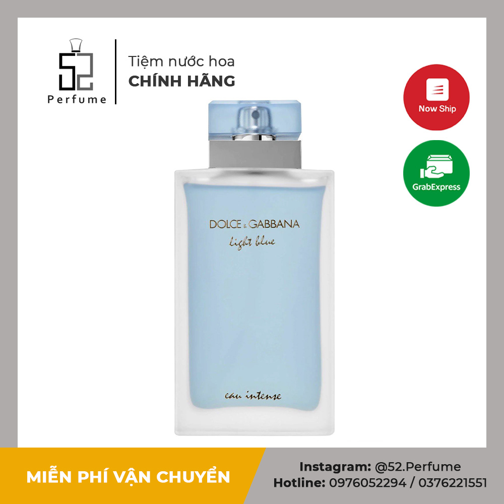 Nước hoa nữ DG Light blue intense - 52.Perfume