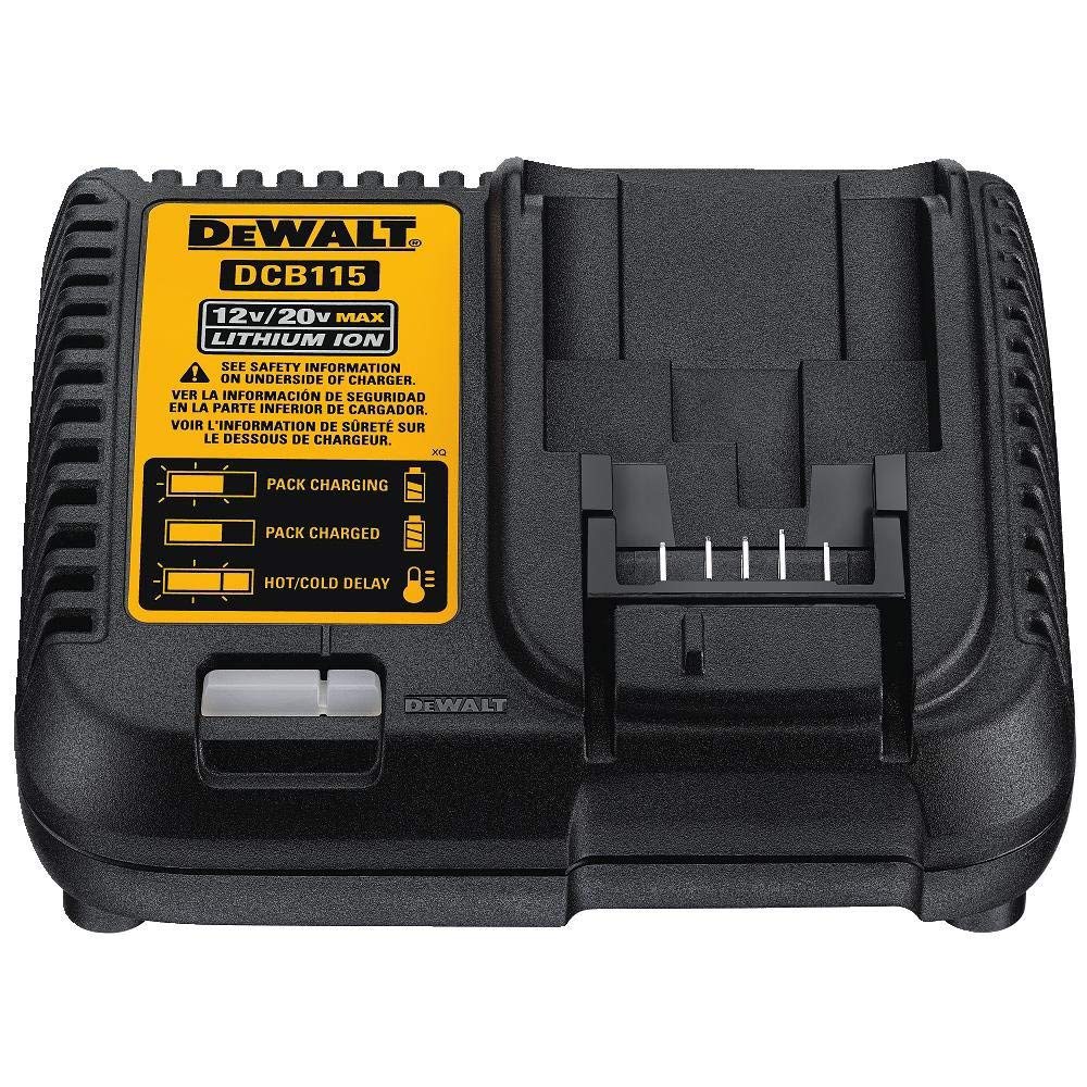 Bộ sạc dewalt 18v dcb115